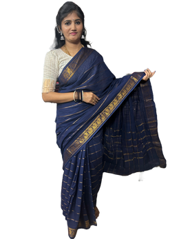 Velthari Design Small Zari Border withblouse