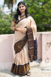 Mayuri Plain Big Zari