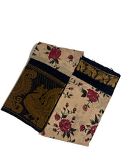 Mayuri Printed with Zari Border