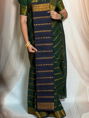 Traditional Madurai Sungudi Cotton Saree – Nakshatra Velthari Design, Self Color, Lightweight & Comfortable (With Blouse Piece)