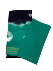 Madurai Sungudi Cotton Saree - Amala Gold Zari Border Bandhini(Tie & Dye) With Blouse