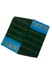 Velthari Design Small Zari Border Contrast Color