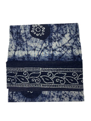 Wax Print Saree with Border