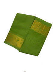 Medium Zari Checked Self Color