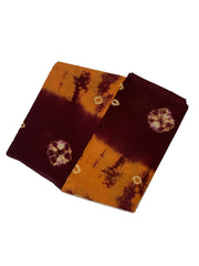 Madurai Sungudi Cotton Saree - Bandhini(Tie & Dye) With Blouse