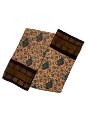 Fancy Tissue Border & Body Printed without Blouse