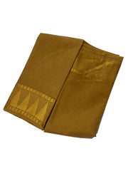 Small Zari Checked Self Color Temple Gopuram Border