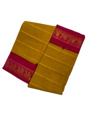 Velthari Design Small Zari Border Contrast Color