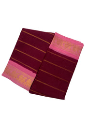 Velthari Design Small Zari Border Contrast Color