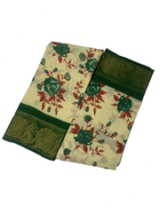 Poonam Printed Zari Border