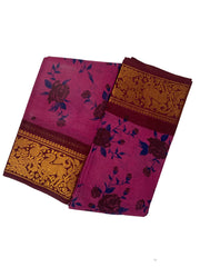 Poonam Printed Zari Border