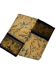 Poonam Printed Zari Border