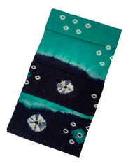 Tie & Dye Madurai Sungudi Cotton Saree Flat Design