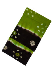 Tie & Dye Madurai Sungudi Cotton Saree Flat Design
