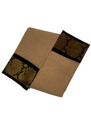 Madurai Sungudi Cotton  - Poonam Plain Medium Zari Border