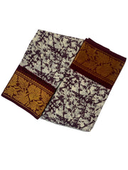 Poonam Printed Zari Border