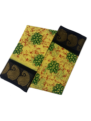 Poonam Printed Zari Border