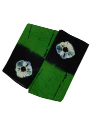 Hand knotted Madurai Sungudi Cotton Saree - Bandhini(Tie & Dye) Without Blouse