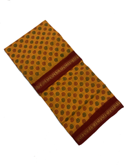 Madurai Sungudi Sarees - Double Side Zari border(KT) - Surl Design