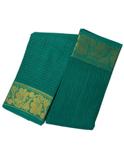 Medium Zari Checked Self Color